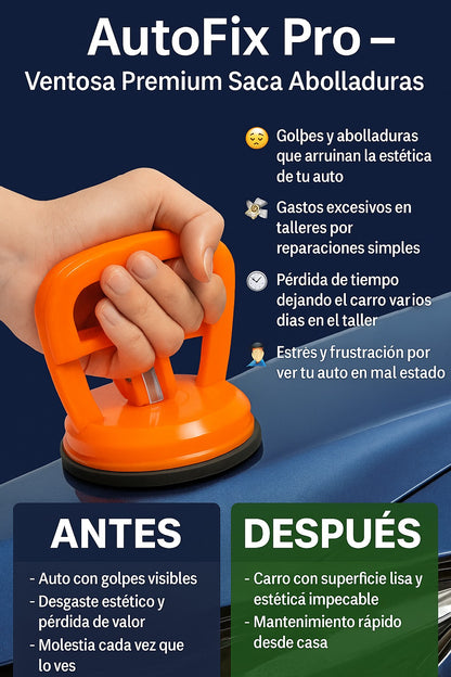 🚗 AutoFix Pro – Ventosa Premium Saca Abolladuras